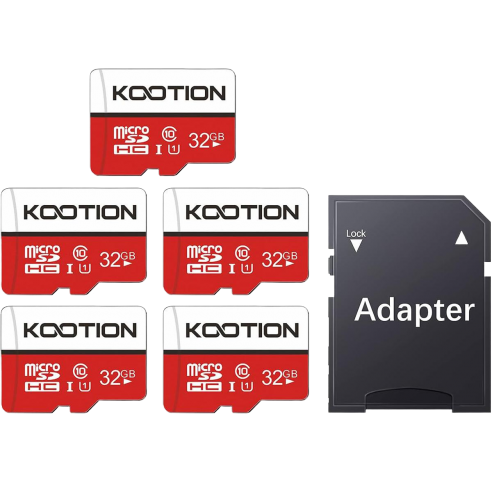 Комплект карт пам'яті KOOTION 32GB Micro SD Card 5 Pack